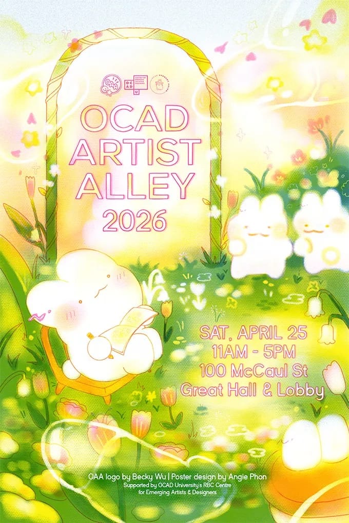Spring 2026 OCAD Artist Alley event
