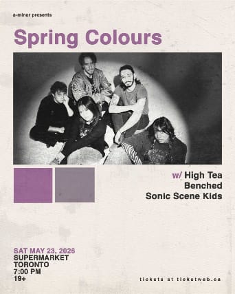 Spring Colours w/ High Tea, Benched & Sonic Scene Kids event