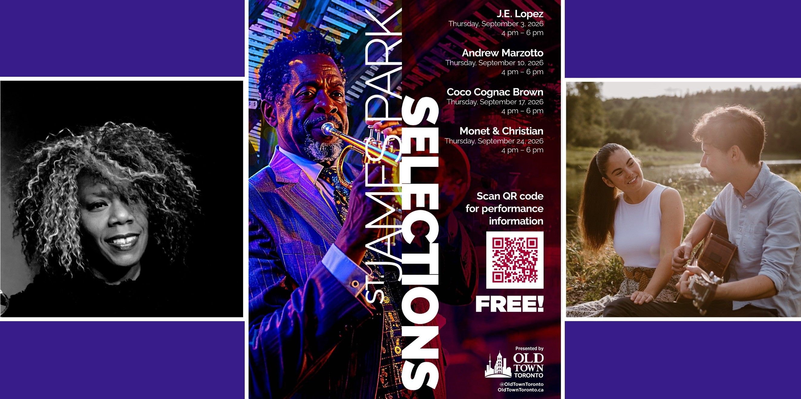St James Park Selections event