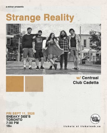 Strange Reality w/ Centraal & Club Cadetta event