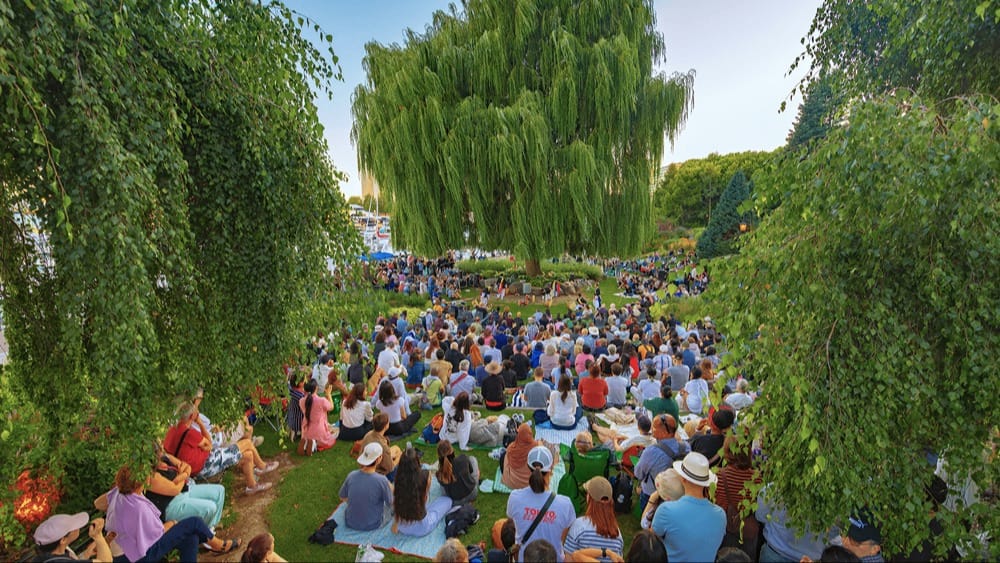 Summer Music in the Garden event