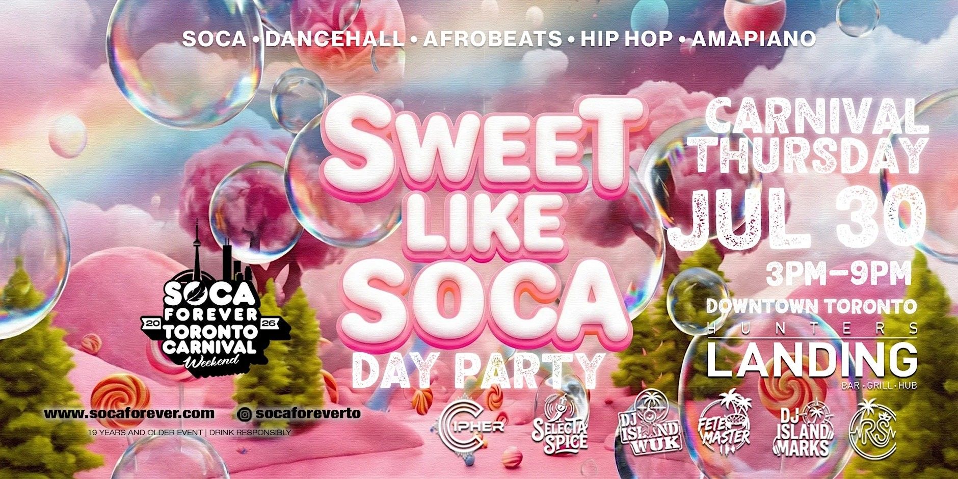 Sweet Like Soca event