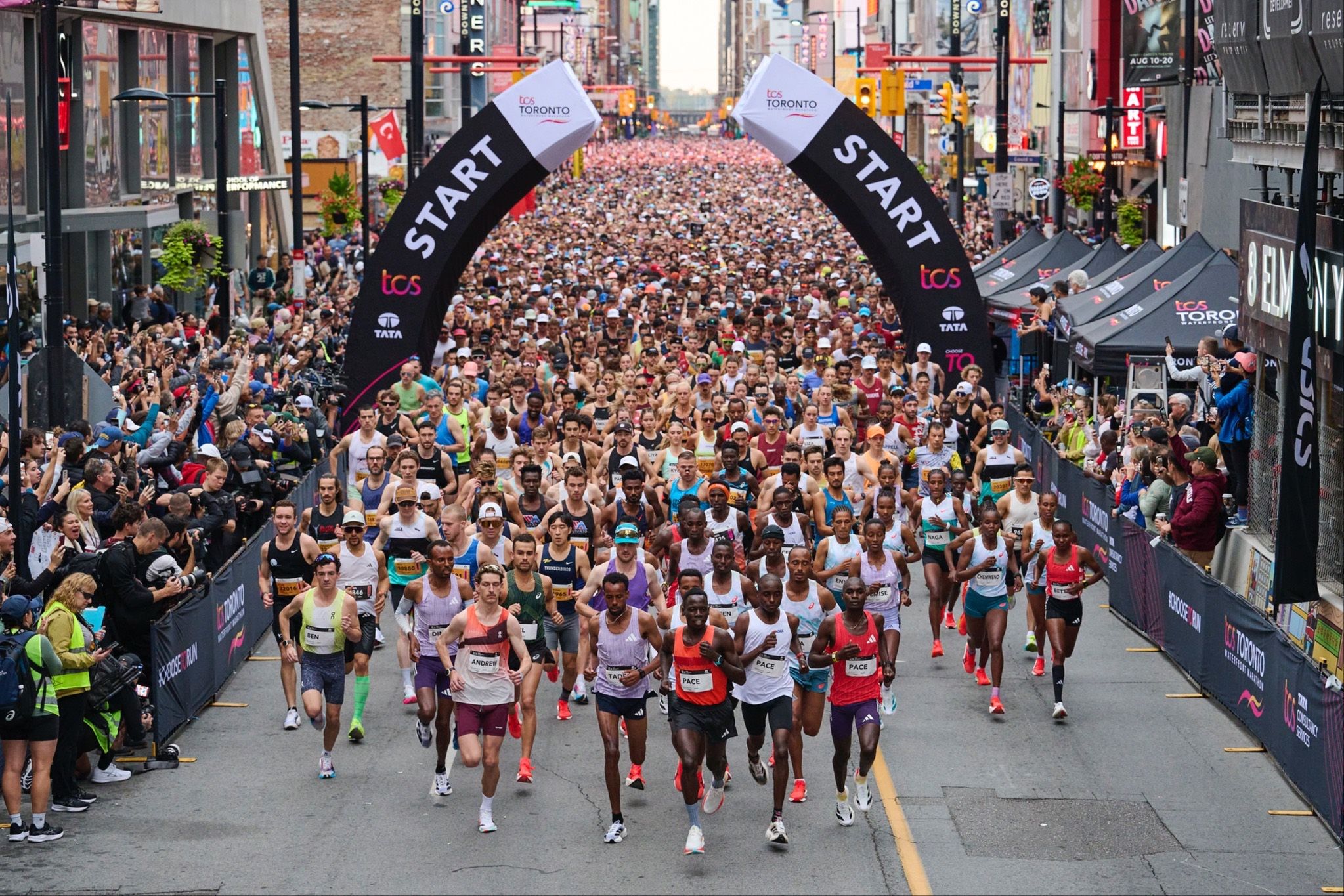 TCS Toronto Waterfront Marathon event