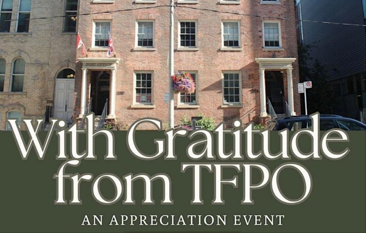 With Gratitude from TFPO - Free Community Appreciation Evening event