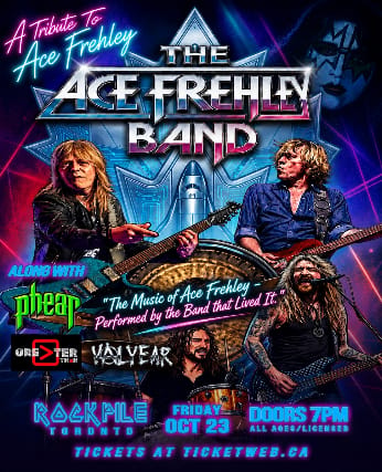 The Ace Frehley Band Tribute To Ace Frehley event