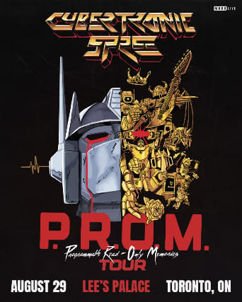 THE CYBERTRONIC SPREE with Special Guests event