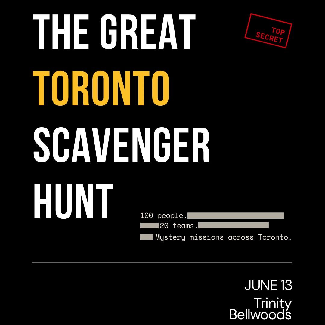 The Great Toronto Scavenger Hunt event