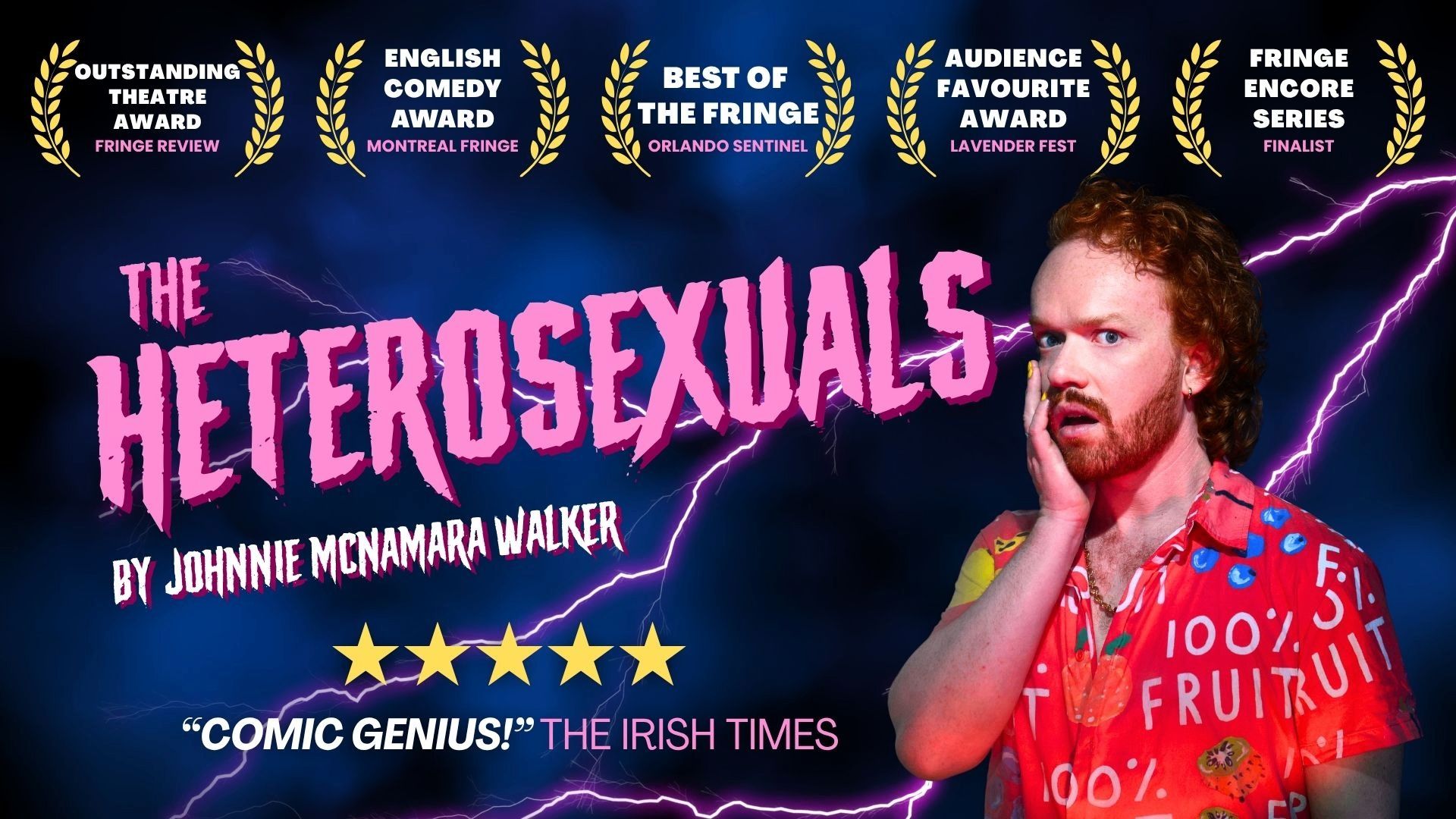 The Heterosexuals by Johnnie McNamara Walker event