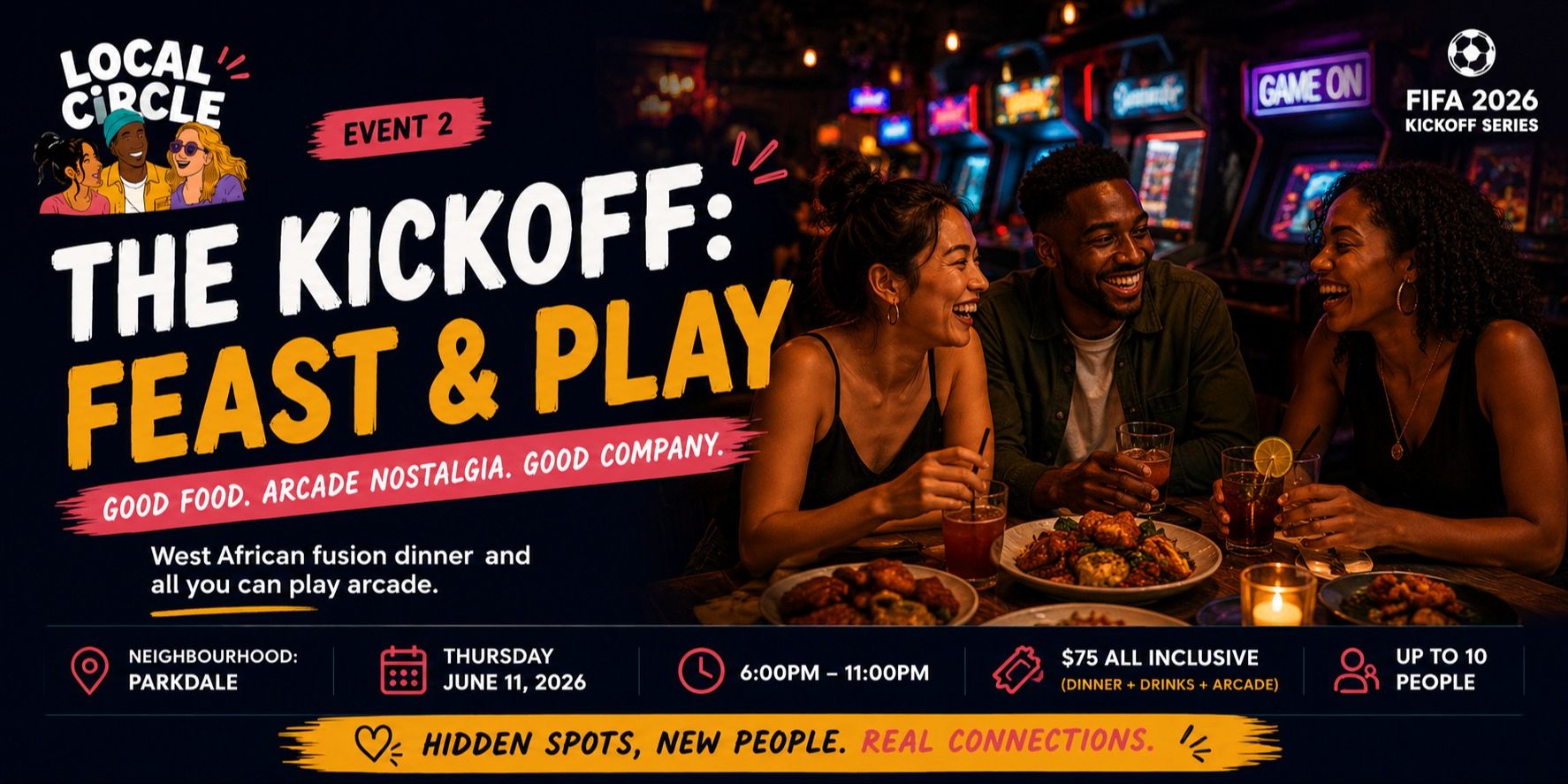 The Kickoff Dinner event