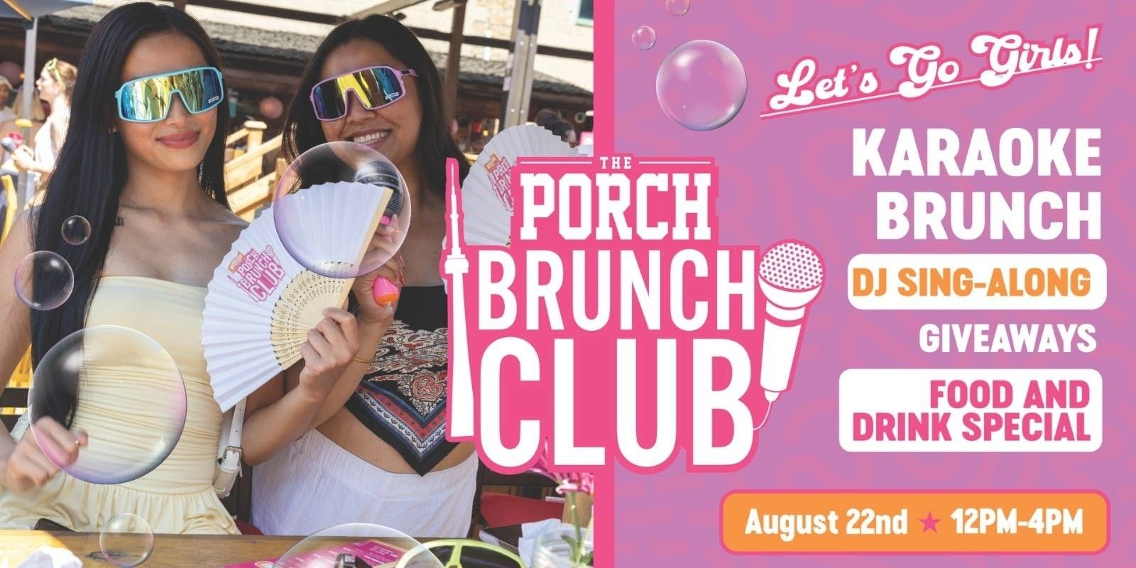 The Porch Brunch Club 2026 event