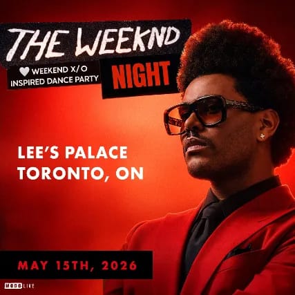 The Weeknd Night event