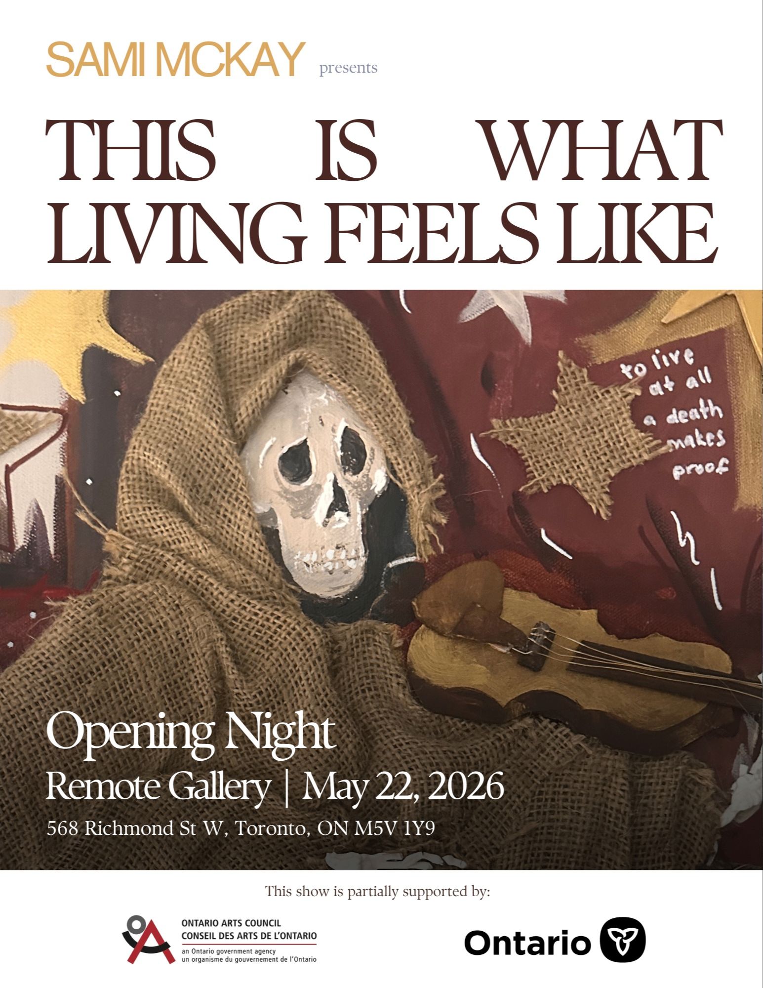 This is What Living Feels Like | Art Exhibition Opening event