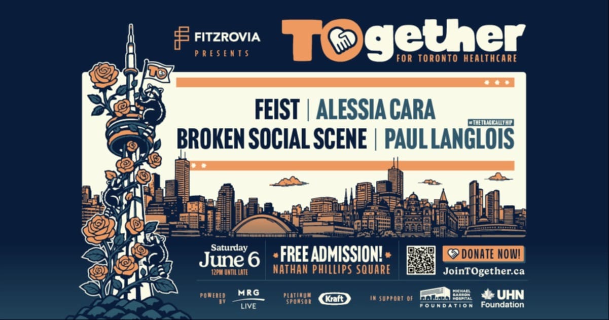 TOgether for Toronto Healthcare, FREE Music & Wellness Festival event