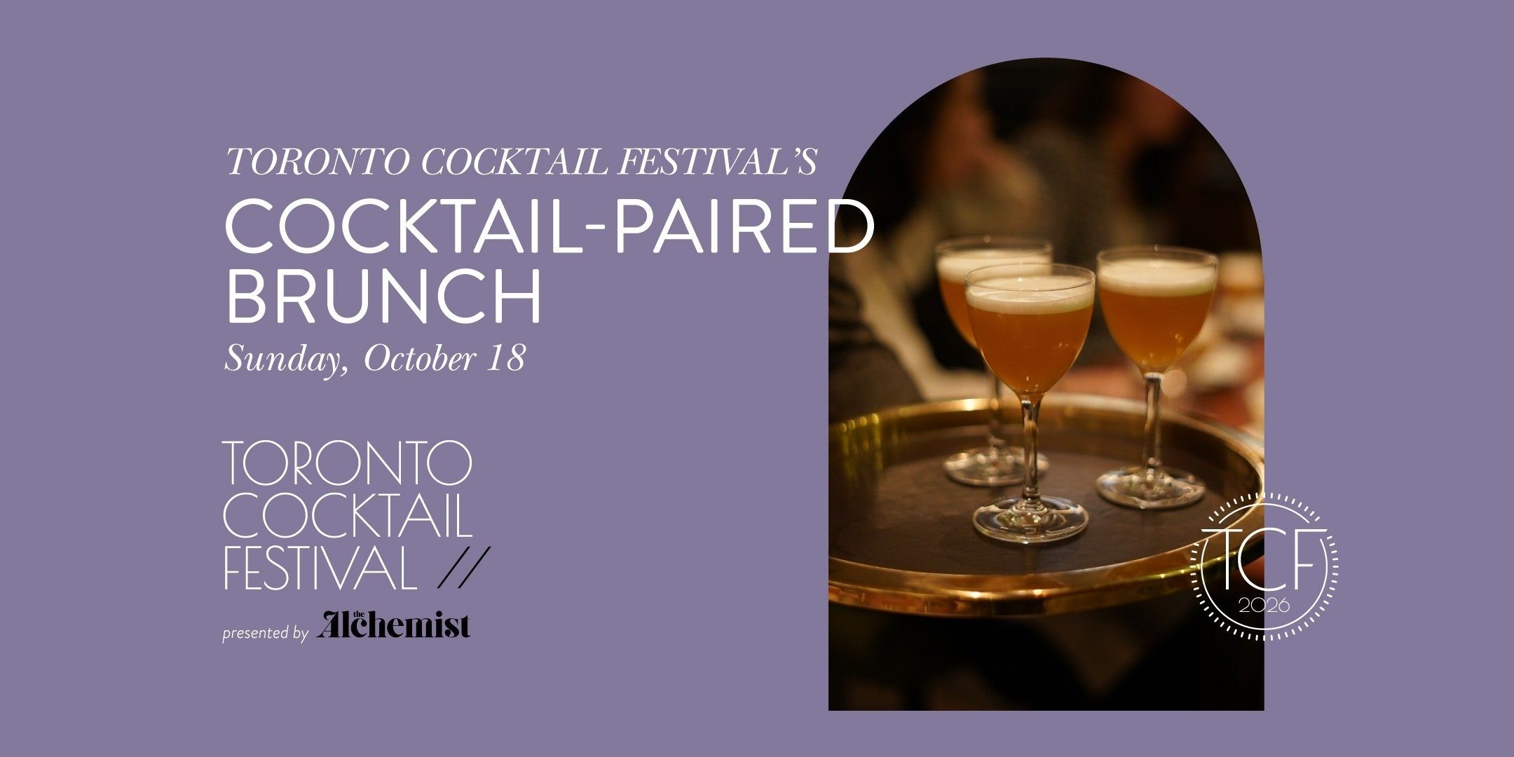 Toronto Cocktail Festival's Cocktail-Paired Brunch event
