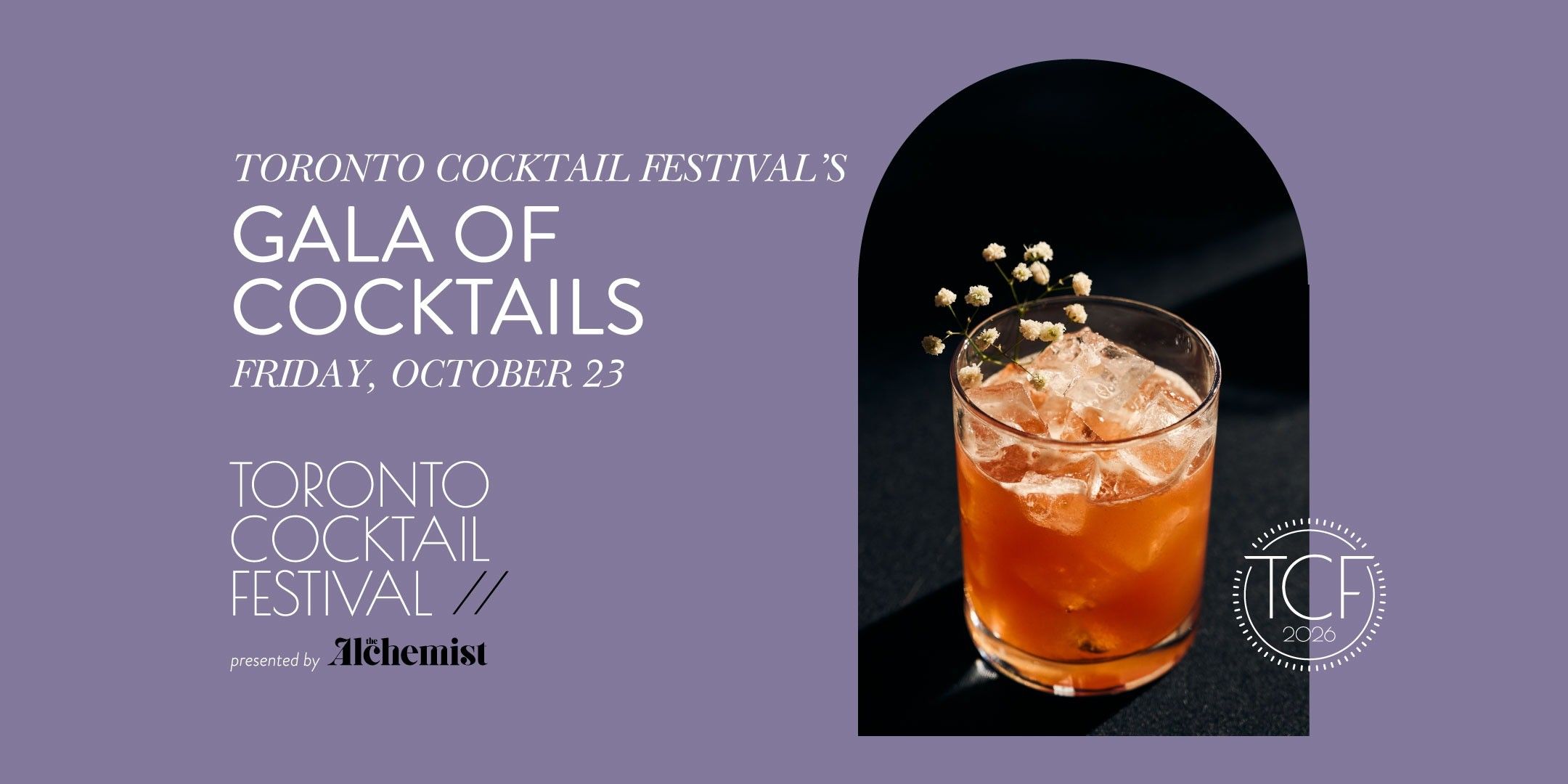 Toronto Cocktail Festival's Gala of Cocktails event