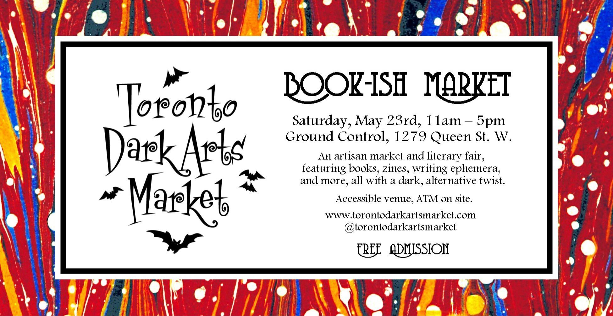 Toronto Dark Arts Market – Book-ish Market event
