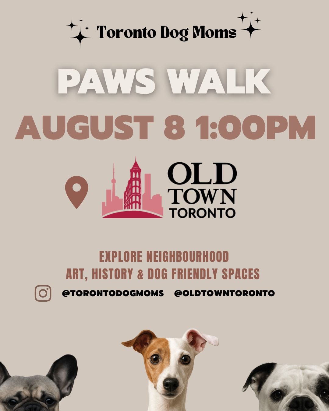 Toronto Dog Moms X Old Town BIA #2: Paws Walk event