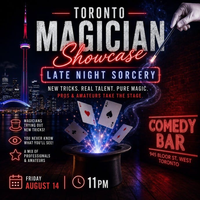 The Toronto Magician Showcase - Late Night Sorcery event