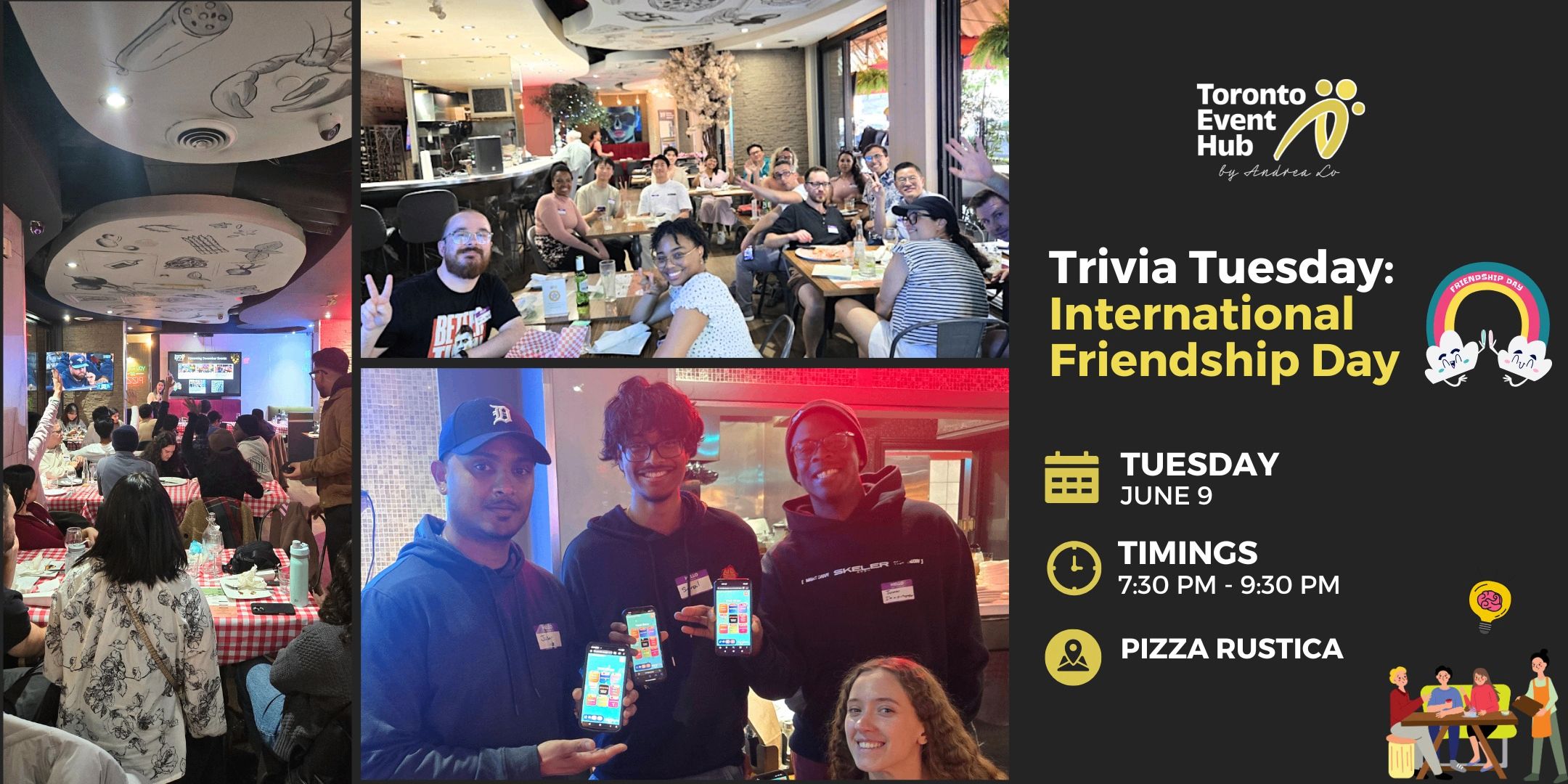 Trivia Tuesday: International Friendship Day Edition 🍻 event
