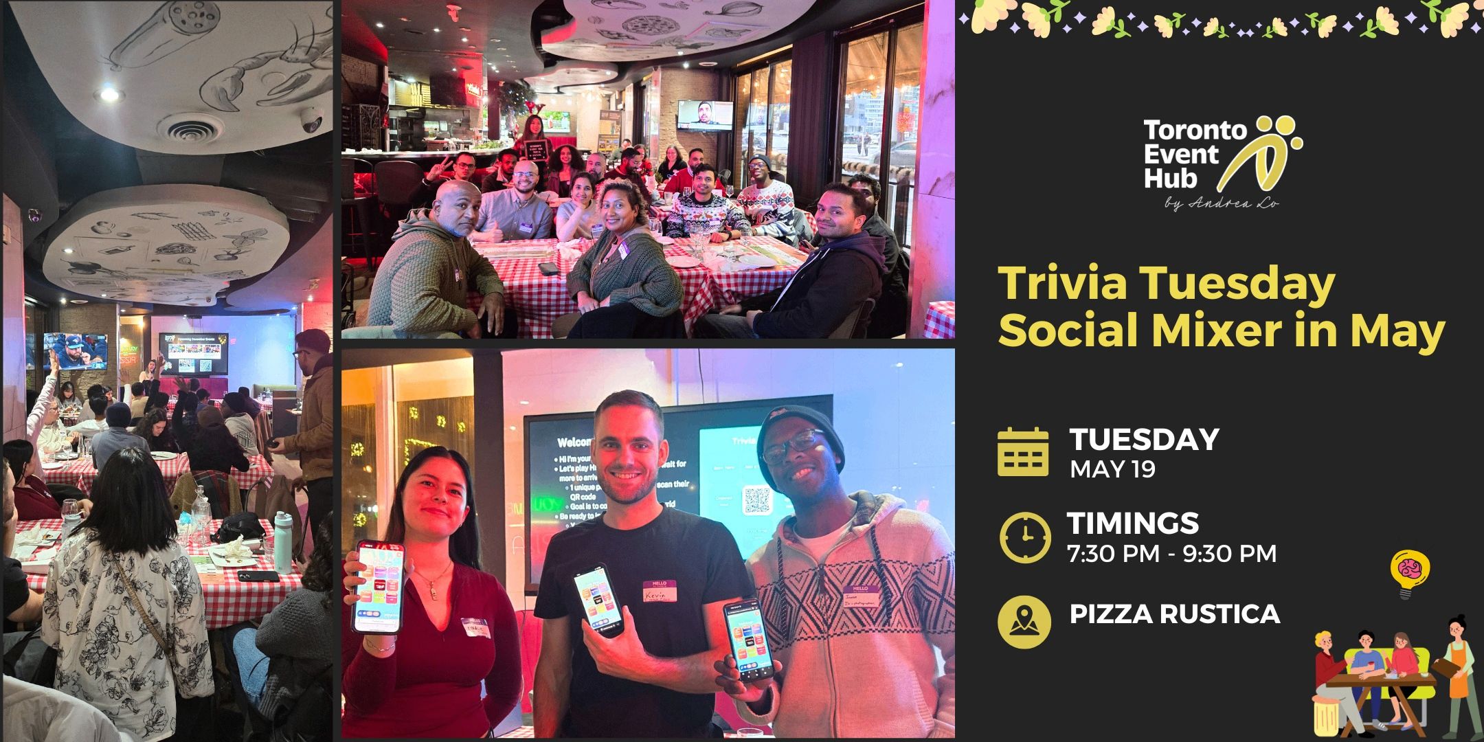 🍕Trivia Tuesday Social Mixer in May event