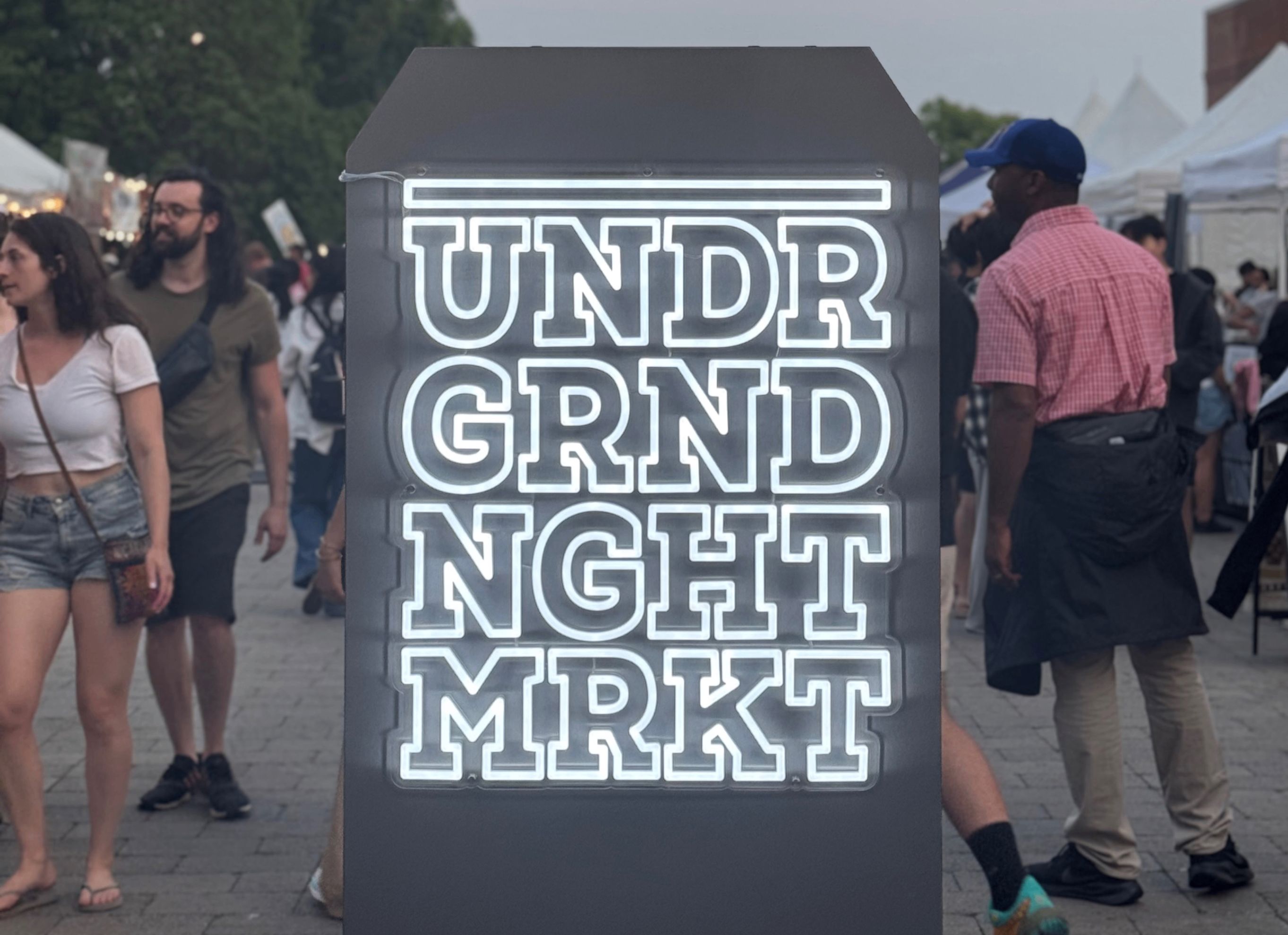 Underground Night Market event