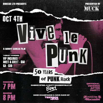 VIVE LE PUNK - MOVIE AFTER PARTY event