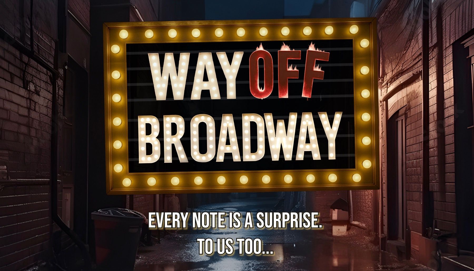 WAY Off Broadway! event
