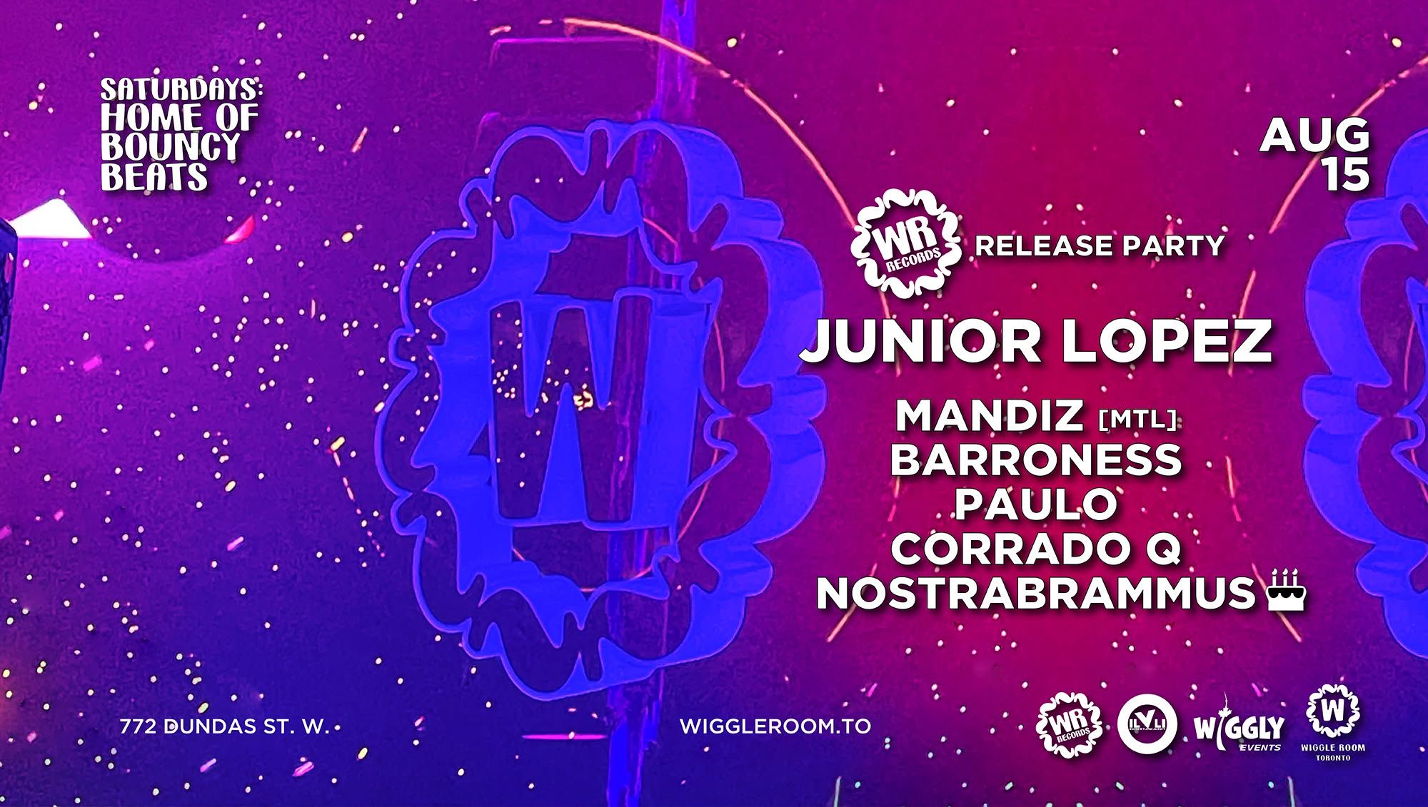 WR Records: JUNIOR LOPEZ EP Release Party event