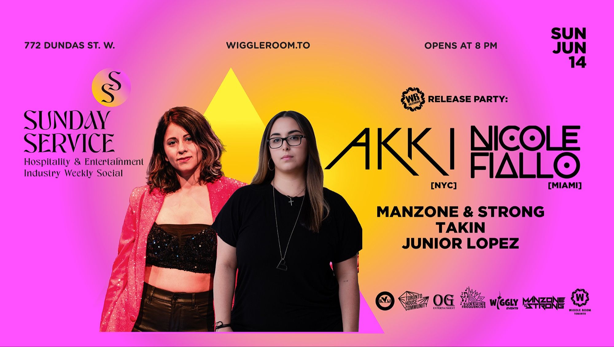 WR Records Release Party: AKKI [NYC] | Nicole Fiallo [Miami] event