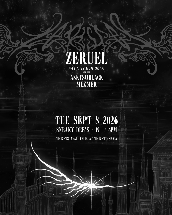 Zeruel w/ Mezmer & ASkySoBlack at Sneaky Dee's event