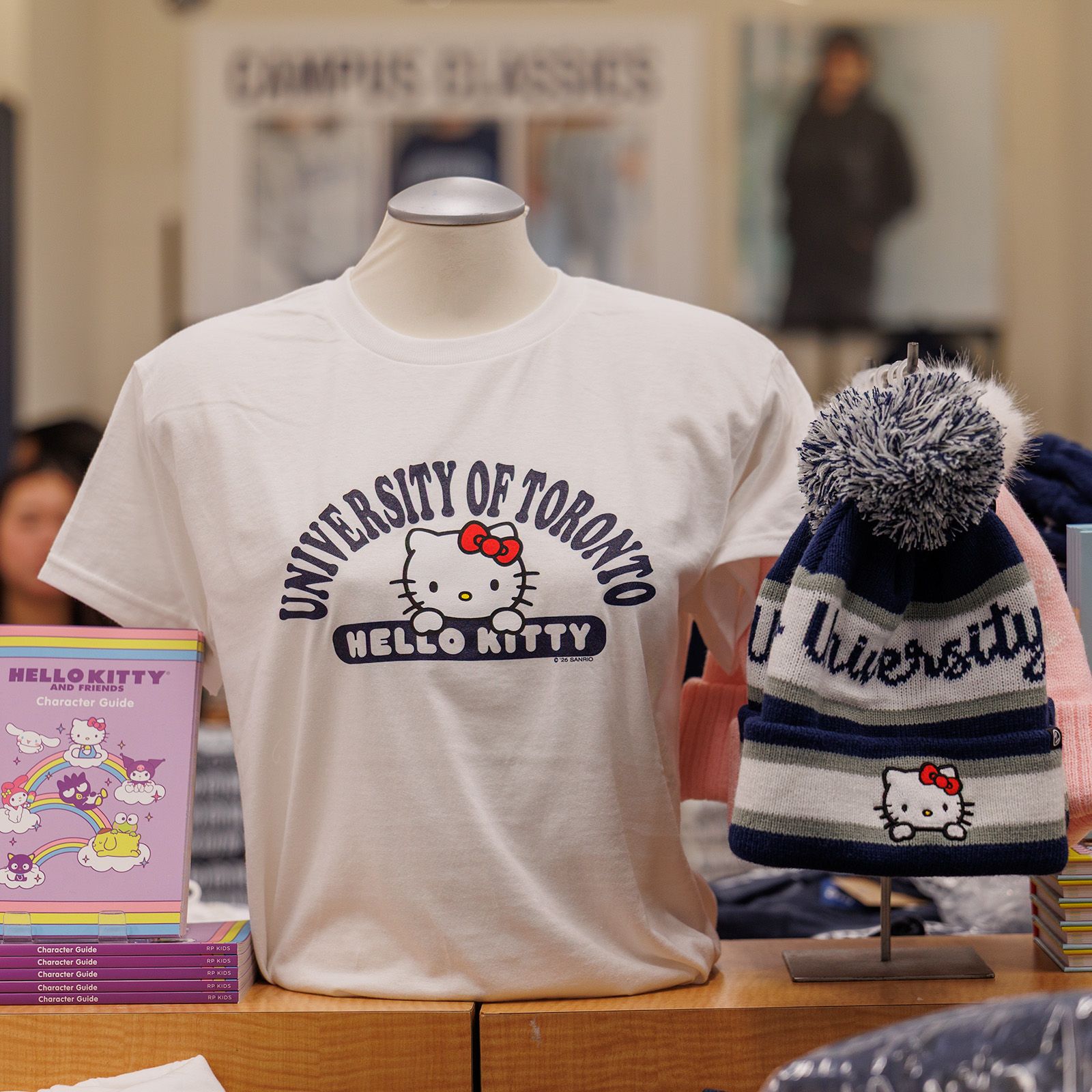 Hello Kitty collaborates with University of Toronto on collegiate apparel