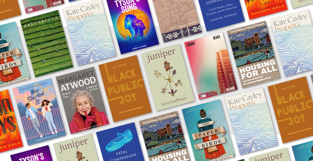 Nominees revealed for the 2026 Toronto Book Awards