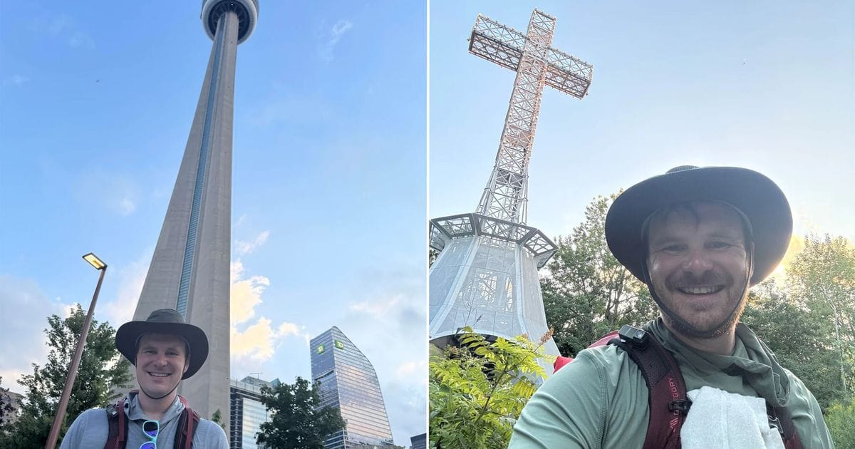Toronto software developer walks over 500 km to Montreal