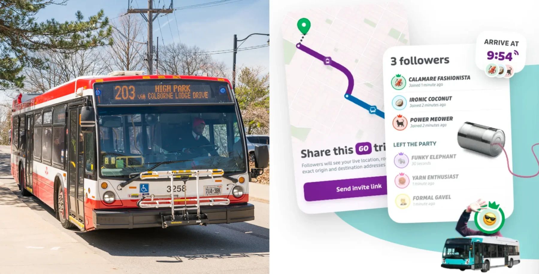 Transit app rolls out real-time route sharing feature for commuters