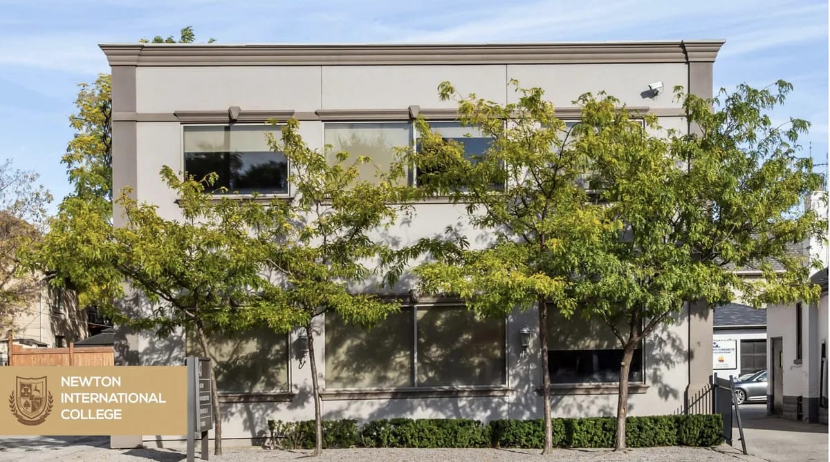 Newton International College school building